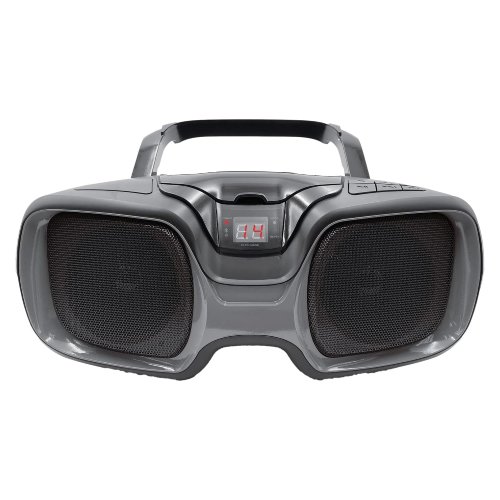 Boombox CD Radio Proscan PRCD1037BT (Black/Titanium) - Open Box