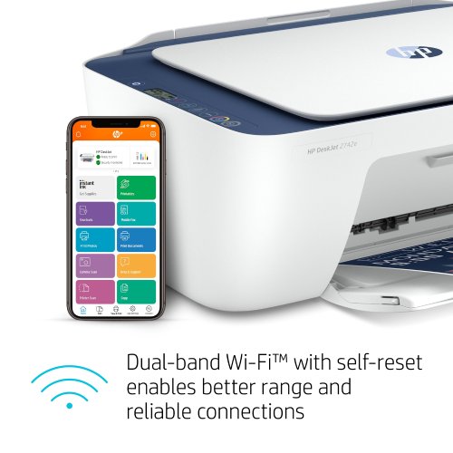 HP DeskJet 2742e All-in-One Printer - Refurbished - Grade B - Image 5