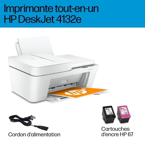 HP DeskJet 4132 All-in-One Printer - Refurbished - Grade B - Image 3