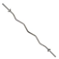 Sunny Health & Fitness 47” Threaded Chrome Barbell