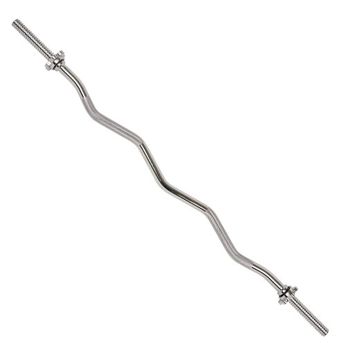 Sunny Health & Fitness 47” Threaded Chrome Barbell
