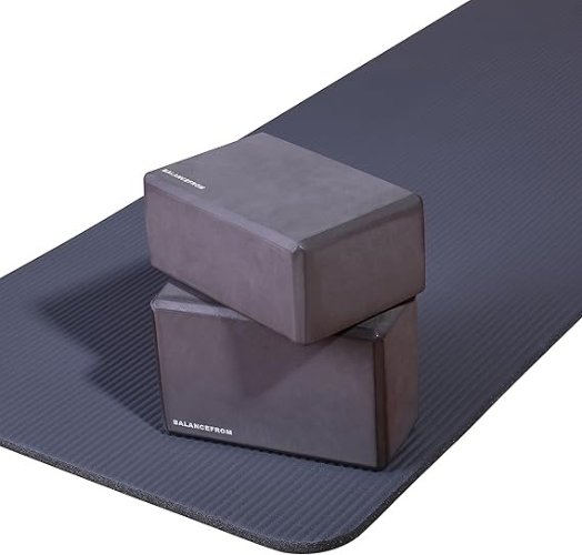 Balancefrom Go Yoga Exercise Mat - Black - Image 2