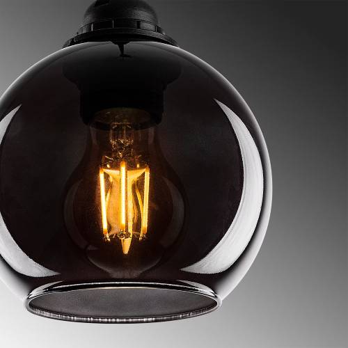 OPVIQ Smoked-012 Pendant Light (Like New) - F164 - Image 3