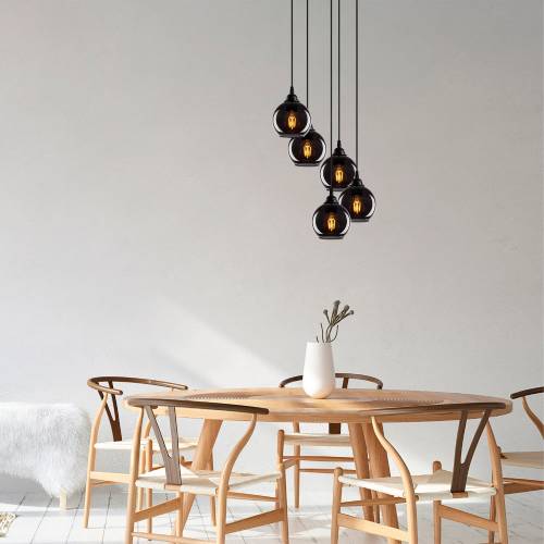 OPVIQ Smoked-012 Pendant Light (Like New) - F164 - Image 4