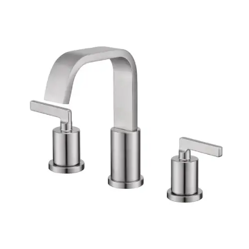 Contemporary 8 in. Widespread 2-Handle Bathroom Faucet (Good) - F178 - Image 2