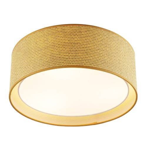 LEDET 15.7 in. Yellow Flush Mount Ceiling Light (Good) - F191 - Image 4