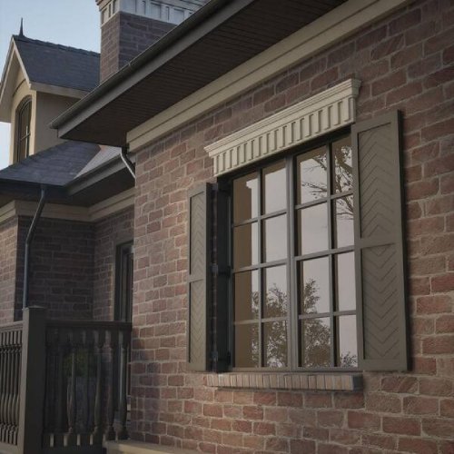 Ekena Millwork Dentil Crosshead - 9.375"H x 0.875"D (Like New) - F96 - Image 2
