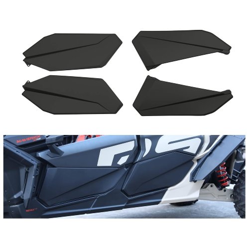 4pcs Lower Doors Panels Kit Plastic For Can-Am Maverick X3 MAX - B08