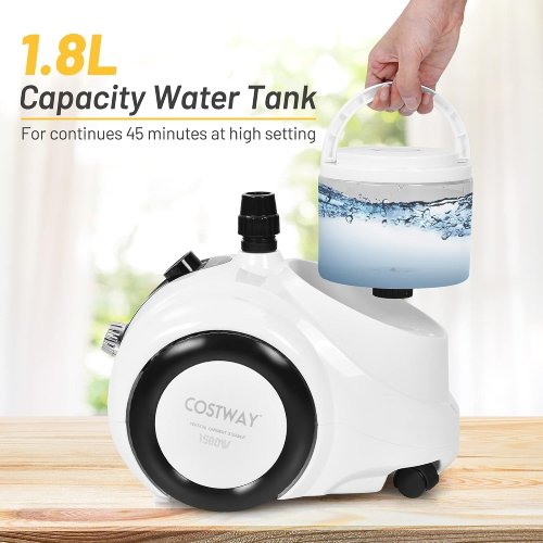 COSTWAY ES10039US 1500-Watt Garment Cloth Steamer - C71 - Image 4