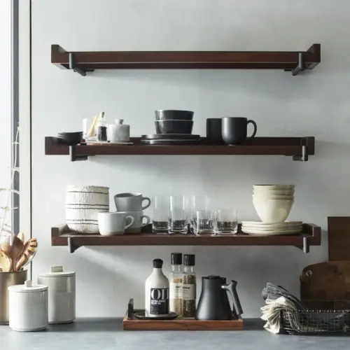 Crate and Barrel Beckett 60" Wall Shelf (New) - F107 - Image 3