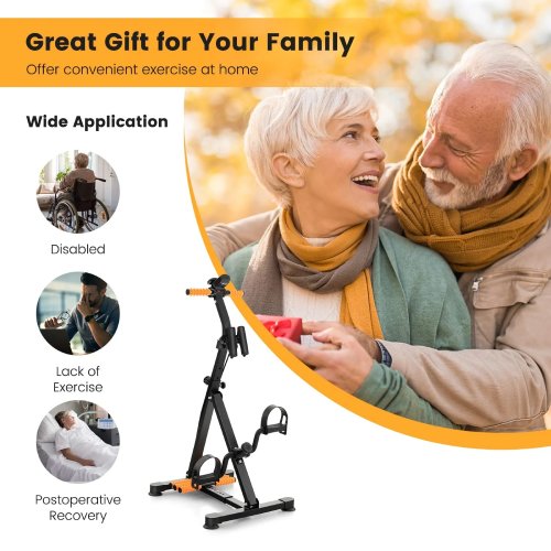 GYMAX Pedal Exercise Bike for Seniors with LCD Monitor (New) - F115 - Image 3