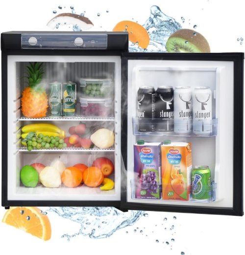 Smad 2.1 Cu. ft Gas Fridge: Quiet & Portable 3-Way Mini Fridge (Like New) - F14