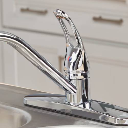 Wakebridge Chrome Single Handle Kitchen Faucet (Good) - F17 - Image 2