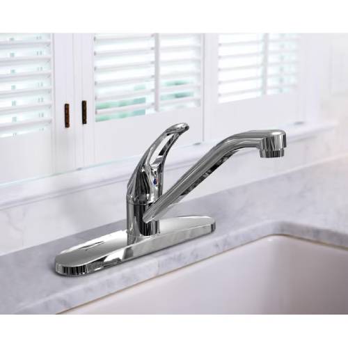 Wakebridge Chrome Single Handle Kitchen Faucet (Good) - F17 - Image 4