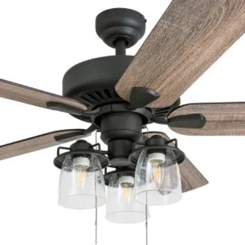 Prominence Home 52 Inch Briarcrest, Bronze, Pull Chain, Ceiling Fan, Pull Chain (Like New) - F197 - Image 3