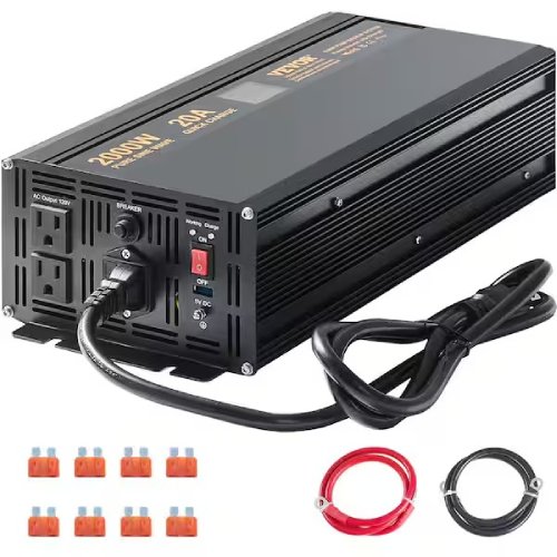 VEVOR 2000-Watt 2.7 HP SUMP PUMP Power Inverter (Good) - F225