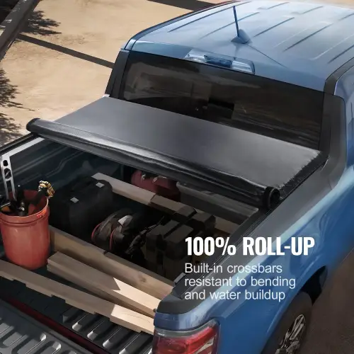 VEVOR Truck Bed Cover, Compatible with 2009-2024 Ford F-150 Styleside Bed (GOOD) - F239 - Image 2
