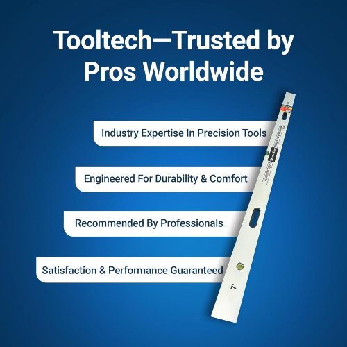 Tooltech Xpert Aluminum Level Screed, 2 Meters - F244 - Image 3