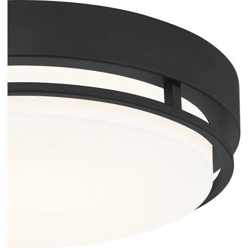 Wade Logan LED Flush Mount, White (Like New) - F281 - Image 4