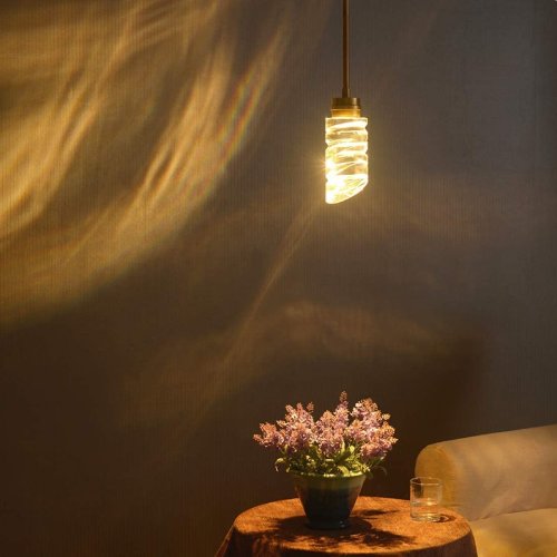 MOTINI 1-Light Modern Crystal LED Pendant Light (Good) - F283 - Image 3