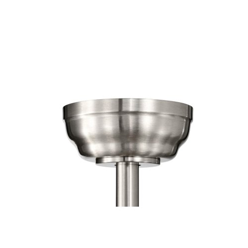 Aristeidis 52" Ceiling Fan with LED Lights, Brushed Nickel (Like New) - F318 - Image 3
