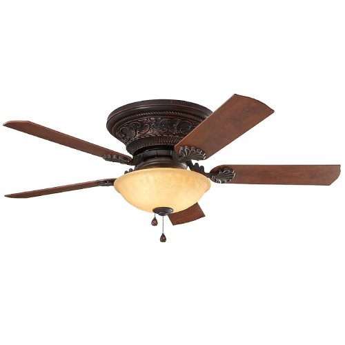 Harbor Breeze Lynstead 52-in Bronze LED Ceiling Fan with Light Kit (New) - F42