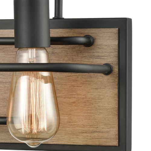 ELK Home Copley 45484-2 Matte Black 2-Light 120W Vanity Light (Like New) - F68 - Image 3