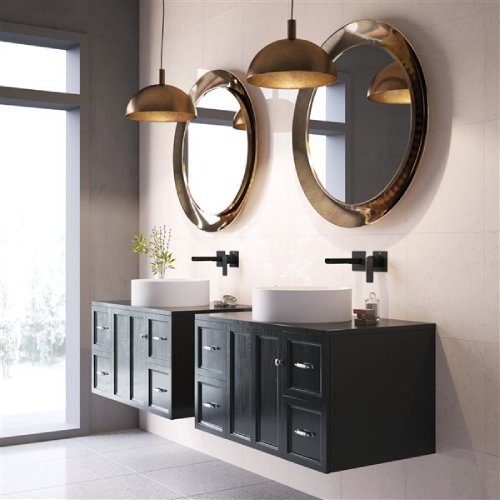 VIGO Anvil Matte Stone™ Vessel Bathroom Sink, (Like New) - F83 - Image 3