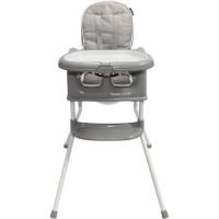 Cosco Sit Smart 4-in-1 Highchair, Grey Linen (Like New) - F88