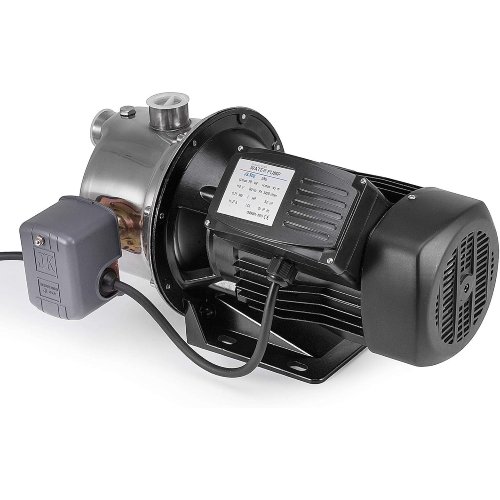 Shallow Well Jet Pump With Pressure Switch 1 HP 110V Stainless Steel (Like New) - F352
