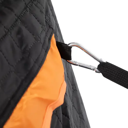 Outsunny 4 Person Insulated Ice Fishing Tent, Two Doors and Anchors for-22℉ (Like New) - F355-1 - Image 9