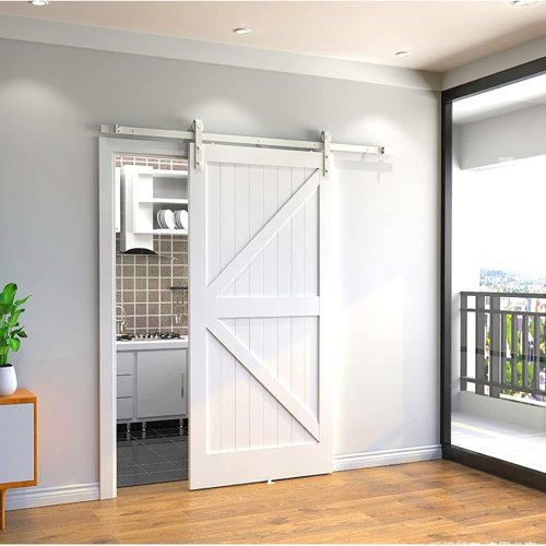 Sliding Door Installation Kit, White (Like New) - F356 - Image 3