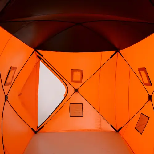 Outsunny 8-Person Pop-up Portable Ice Fishing Tent with Ventilation Windows and Carrying Bag-22℉ (Like New) - F360 - Image 10