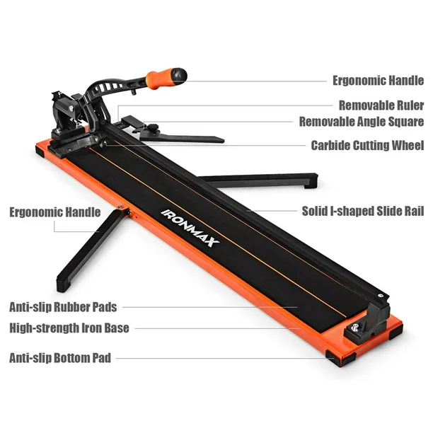 Costway 36'' Tile Cutter- Cut Tiles Like a Pro (Like New) - F362 - Image 6