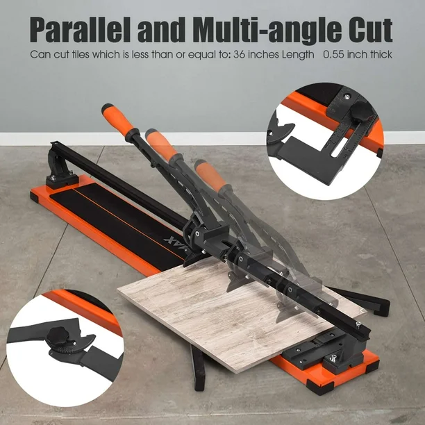 Costway 36'' Tile Cutter- Cut Tiles Like a Pro (Like New) - F362 - Image 5