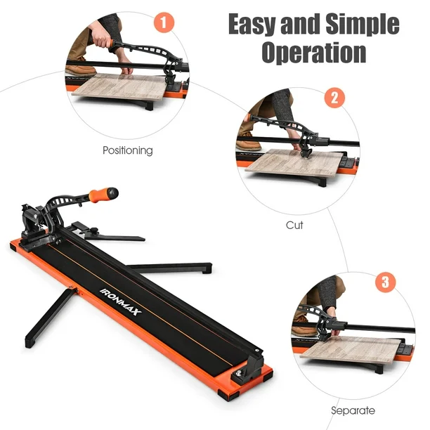 Costway 36'' Tile Cutter- Cut Tiles Like a Pro (Like New) - F362 - Image 3