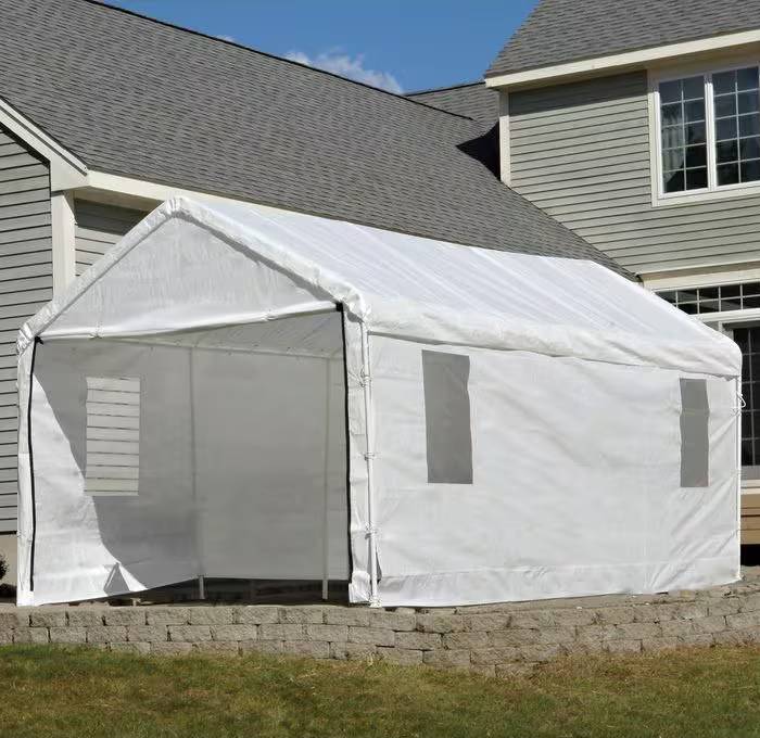ShelterLogic Enclosure Kit – Add Walls & Windows to Your Canopy (Like New) - F365 - Image 5