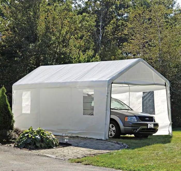 ShelterLogic Enclosure Kit – Add Walls & Windows to Your Canopy (Like New) - F365