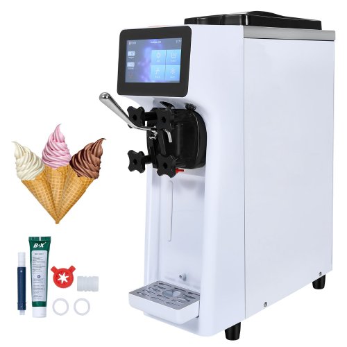 VEVOR 1000W Single Flavor Countertop Soft Serve Commercial Ice Cream Maker - F372 - Image 2