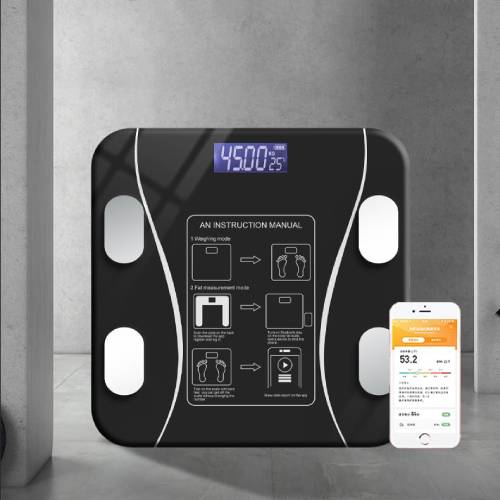 YONGYUN Digital Bathroom Scale LED Display and Practical Body Fat Scale with Smartphone App
