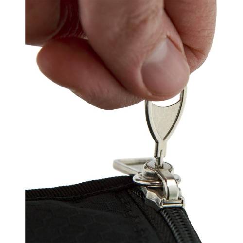 Cali Crusherà 100% Smell Proof Pouch w/Locking Key 11"x6" - Black - Image 5