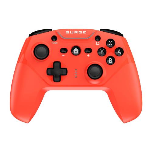Wireless Pro Controller For Nintendo Switch & Switch 2 Controller (Neon Red) - Used - Like New