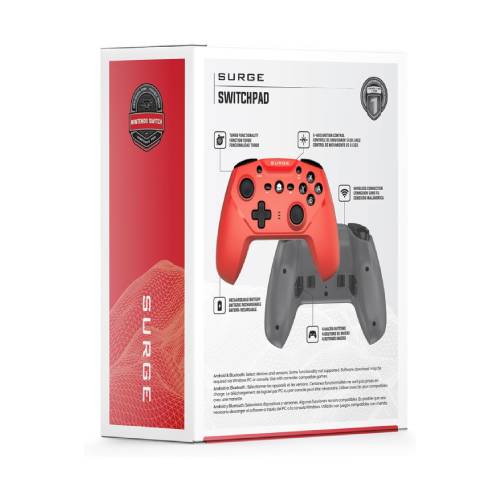 Wireless Pro Controller For Nintendo Switch & Switch 2 Controller (Neon Red) - Used - Like New - Image 5