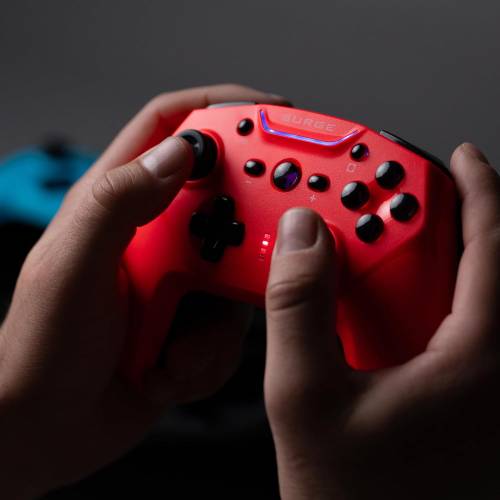 Wireless Pro Controller For Nintendo Switch & Switch 2 Controller (Neon Red) - Used - Like New - Image 7