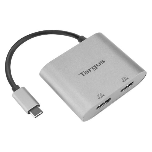 Targus ACA947CA USB-C Dual 4K HDMI Video Adapter, Gray - Image 5