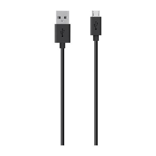 Belkin MIXIT 6-Inch Micro USB Cable for Amazon Fire Phone - Retail Packaging - Black