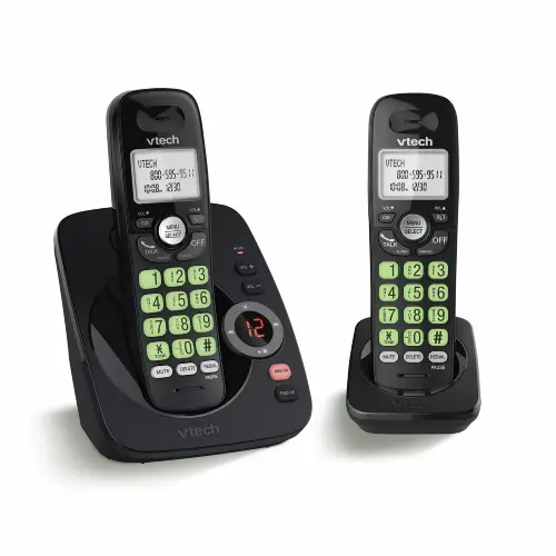 VTech CS6224-21 DECT 6.0 Cordless Phone -  2 Handsets