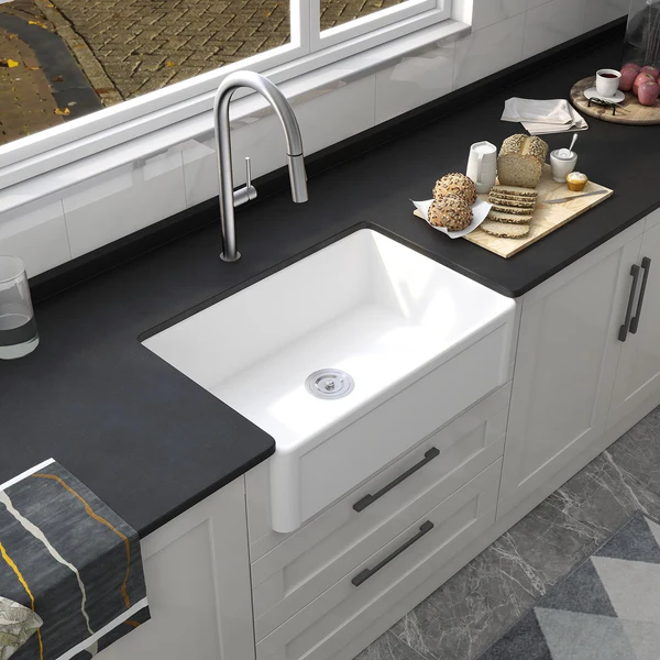 DeerValley HARVEST 30" Rectangular Farmhouse Kitchen Sink (Like New) - F42