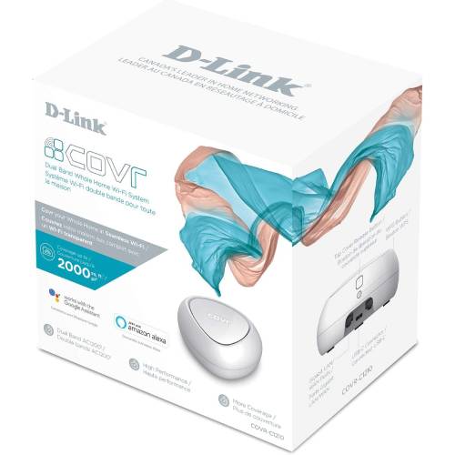 D-Link AC1200 Whole Home Mesh Wi-Fi System With Voice Control W/Amazon Alexa Or Google Assistant (COVR-C1210) - Image 3