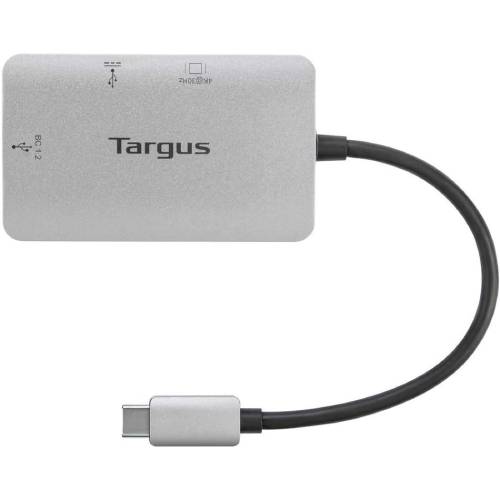 Targus ACA948CA USB-C Single 4K HDMI Video Multi-Port Adapter, Gray - Image 2